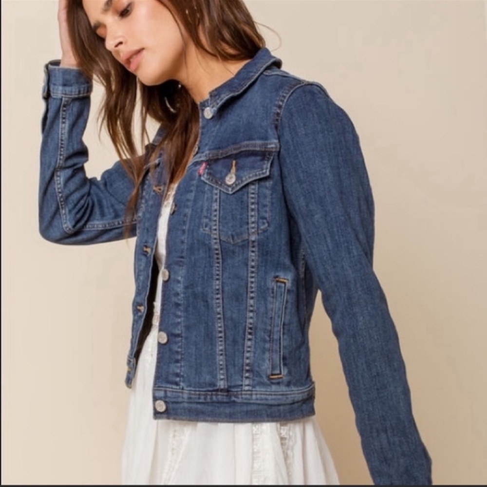 Levi's Dark Blue Denim Jacket